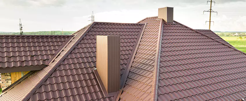 Residential Chimney Flashing Restoration in Monrovia, CA