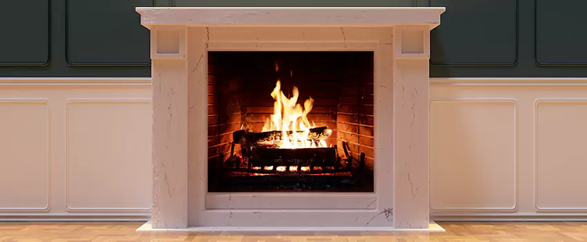 Decorative Electric Fireplace Installation in Monrovia, California