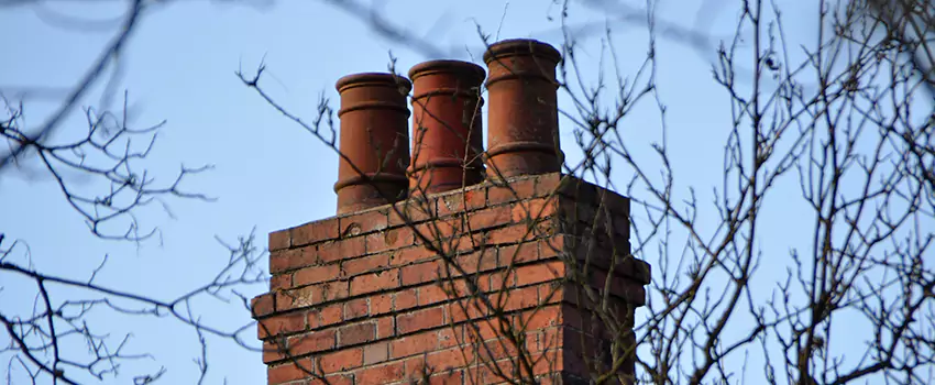 Chimney Crown Installation For Brick Chimney in Monrovia, California