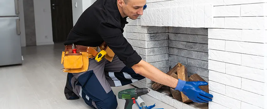 Fireplace Damaged Damper Frame Repair Services in Monrovia, California