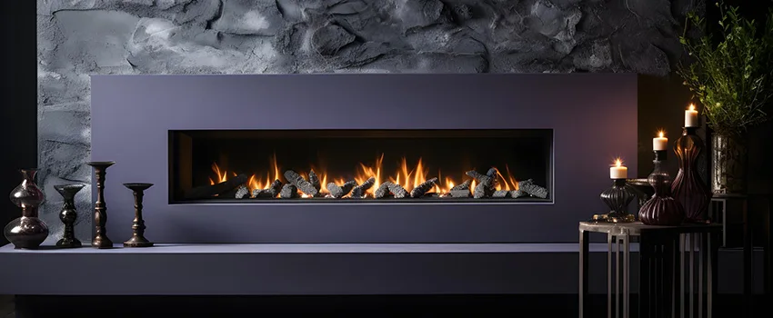 Ember Bed for Ventless Gas Fireplace in Monrovia, CA